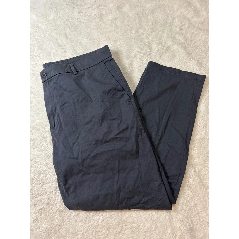 Banana Republic Fulton Chino Mens 38x29 Navy Excellent Skinny Stretch Pants